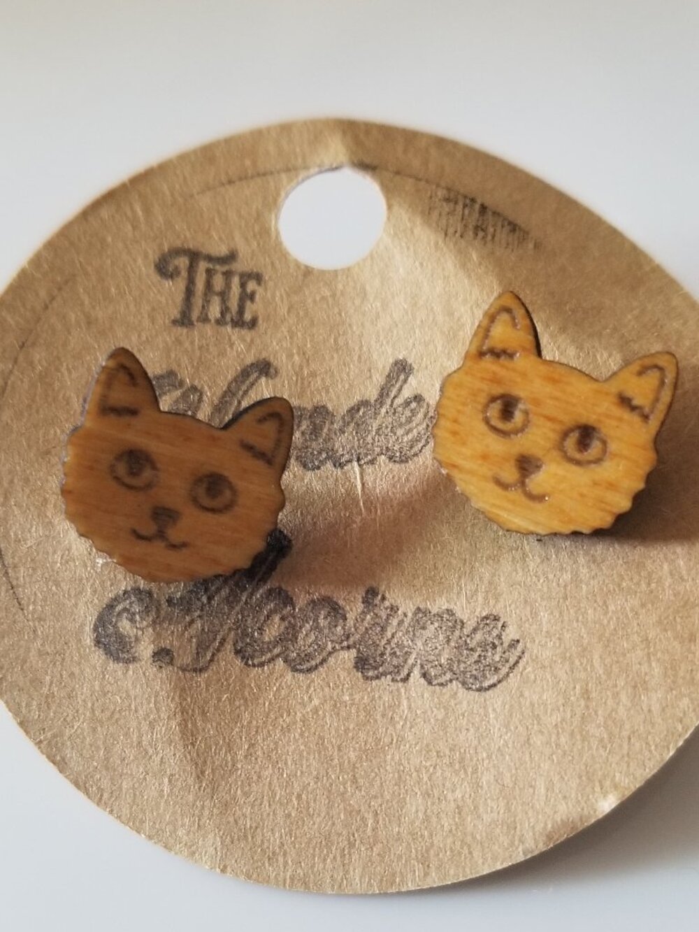 Cat Kitten small Earrings NEW